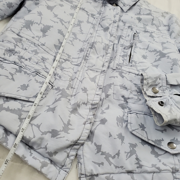 Gap Floral Print Full Zip Jacket Size M - Picture 13 of 16